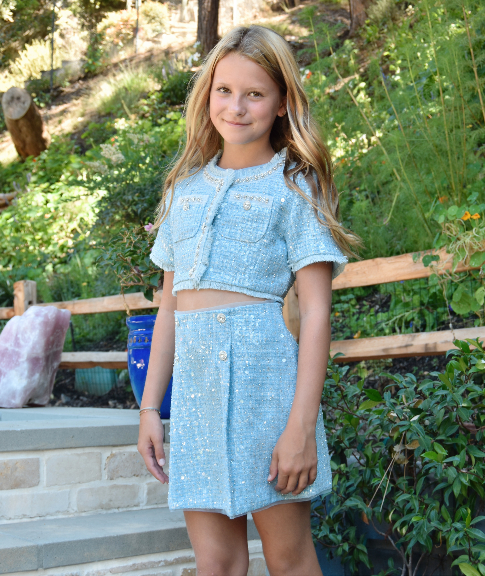 Mini Dreamers Girls Olivia 3-Piece Set Girls Special Dresses Mini Dreamers