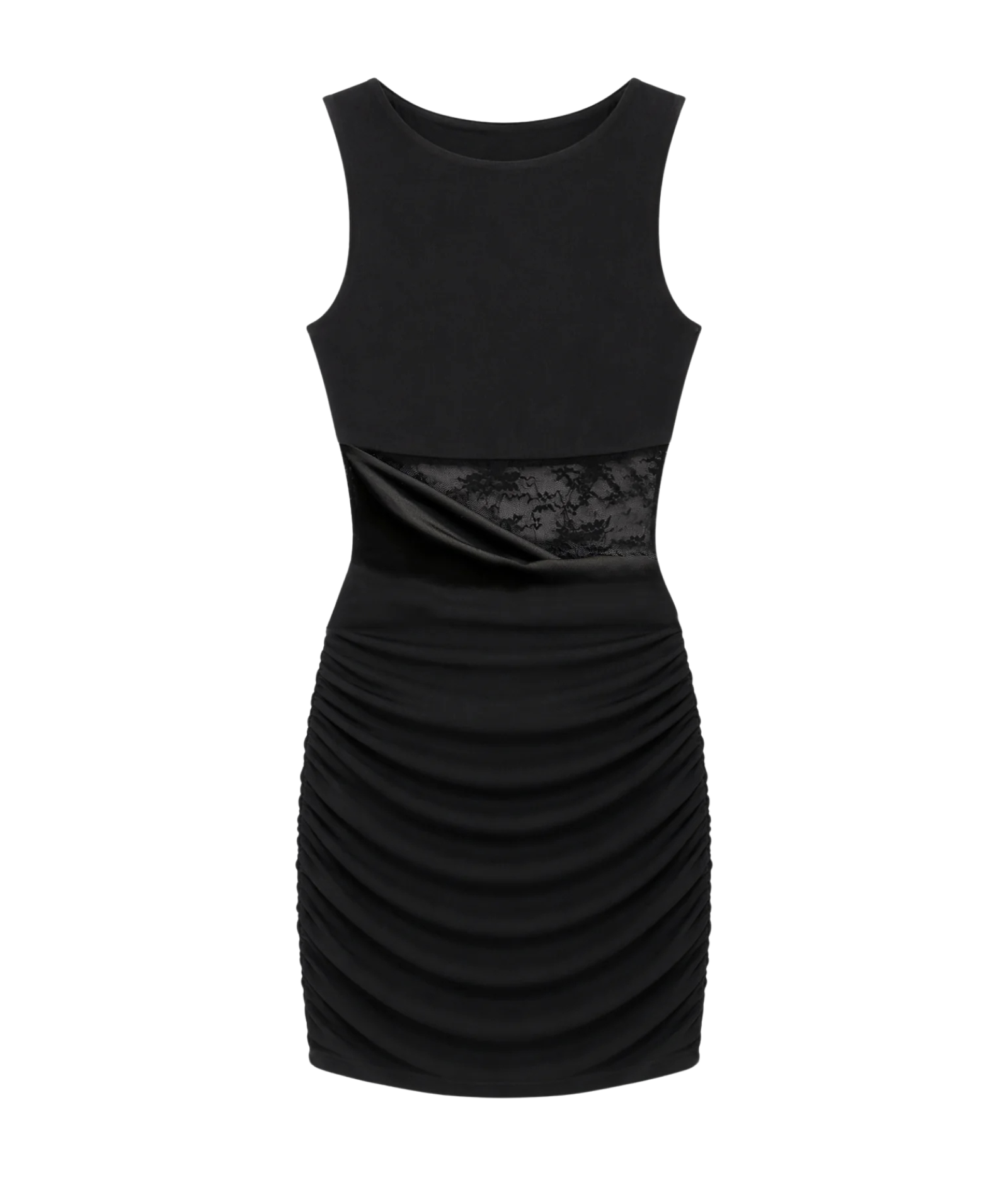 Katie J NYC Juniors Ayla Dress Womens Casual Dresses Katie J NYC Black Juniors/Women XS