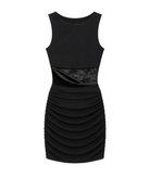 Katie J NYC Juniors Ayla Dress Womens Casual Dresses Katie J NYC Black Juniors/Women XS
