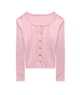Katie J NYC Girls Marina Cardigan Girls Casual Tops Katie J NYC Pale Pink Y/S (7/8)