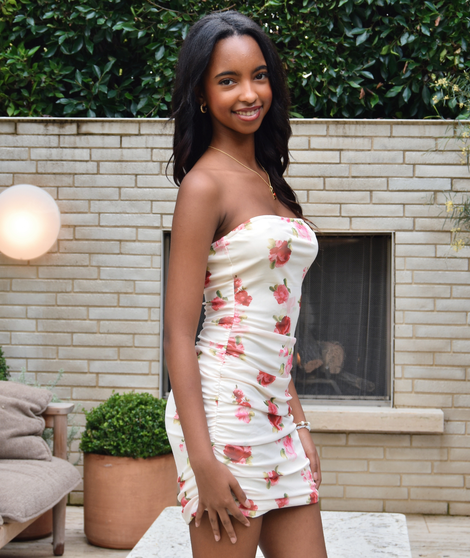 Theme Girls Noemi Flower Double Mesh Dress Girls Casual Dresses Theme-NYC