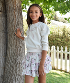 Summer Loving Girls Saline Skirt Dusty Flower Girls Casual Bottoms Summer Loving Floral Y/5