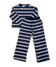 8apart Women Broadmoor Striped Lounge Set