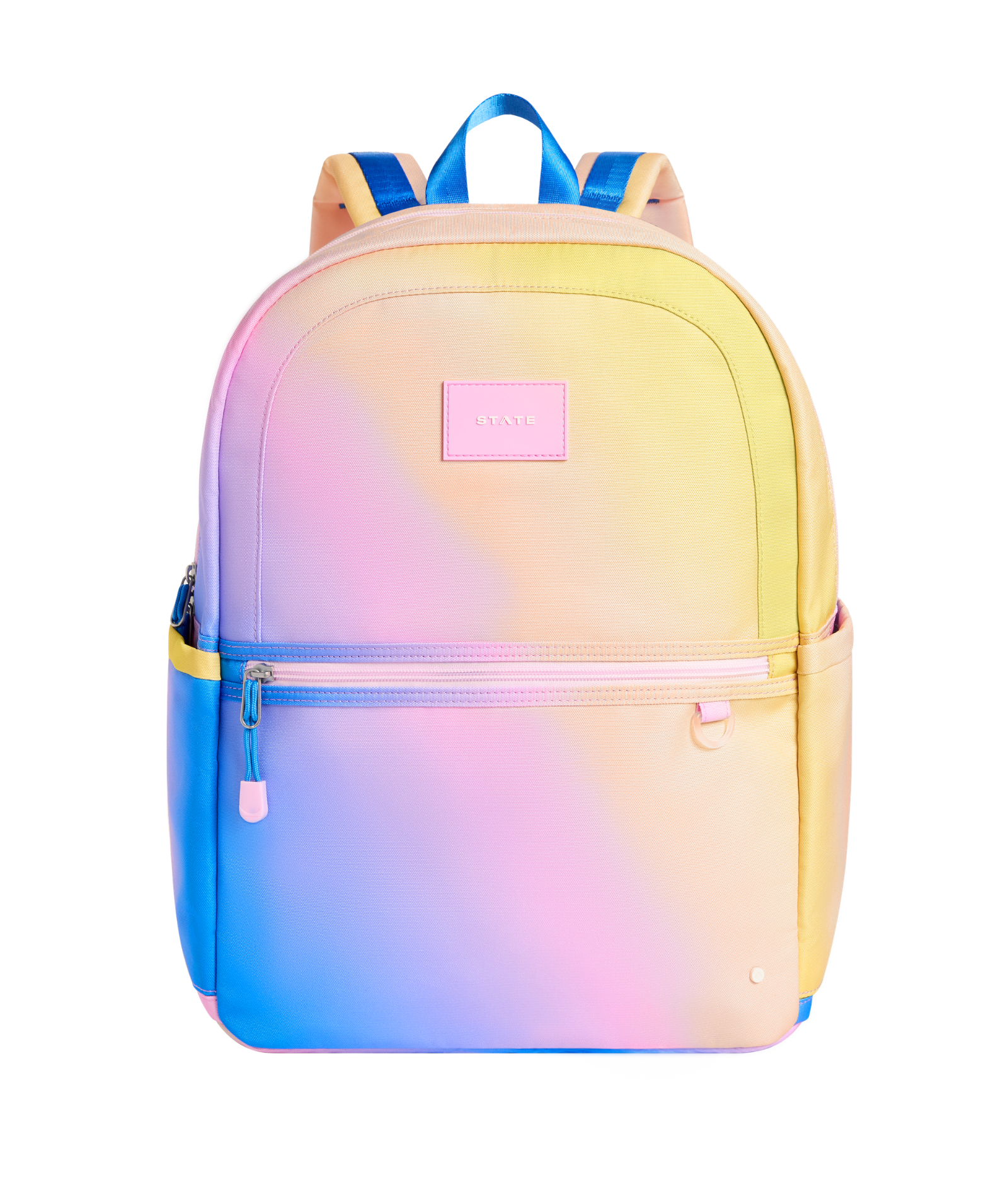 State Bags Kane Kids Double Pocket Large Backpack Blue/Pink/Yellow Gradient Accessories State bags Multi