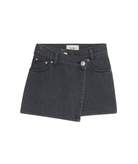 DL1961 Girls Lola Nightspell Aura Skort Girls Denim DL1961 Black Y/S (7/8)