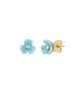 TAI Tiny Iridescent Flower Studs