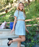 Mini Dreamers Girls Olivia 3-Piece Set Girls Special Dresses Mini Dreamers