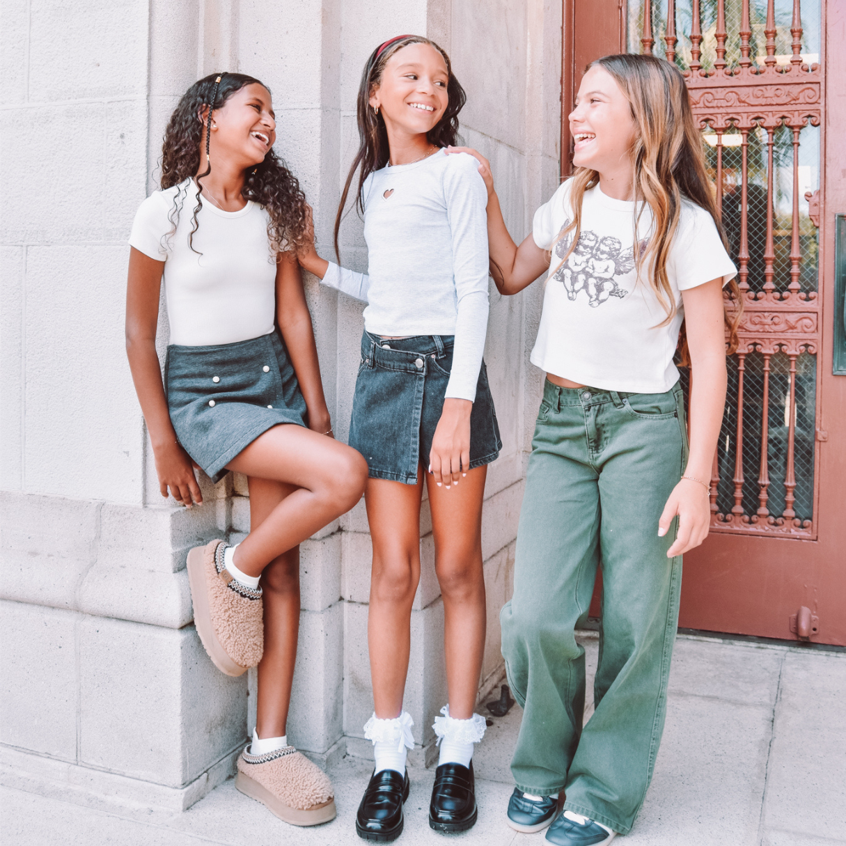 Girls Teen & Pre Teen Cheryl Creations Rickie Waffle Flare Plants