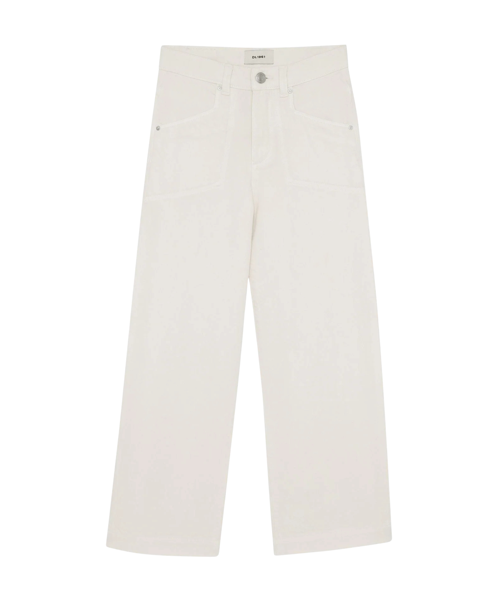 DL1961 Girls Lily Sugar Cookie Aura Wide Leg Jeans