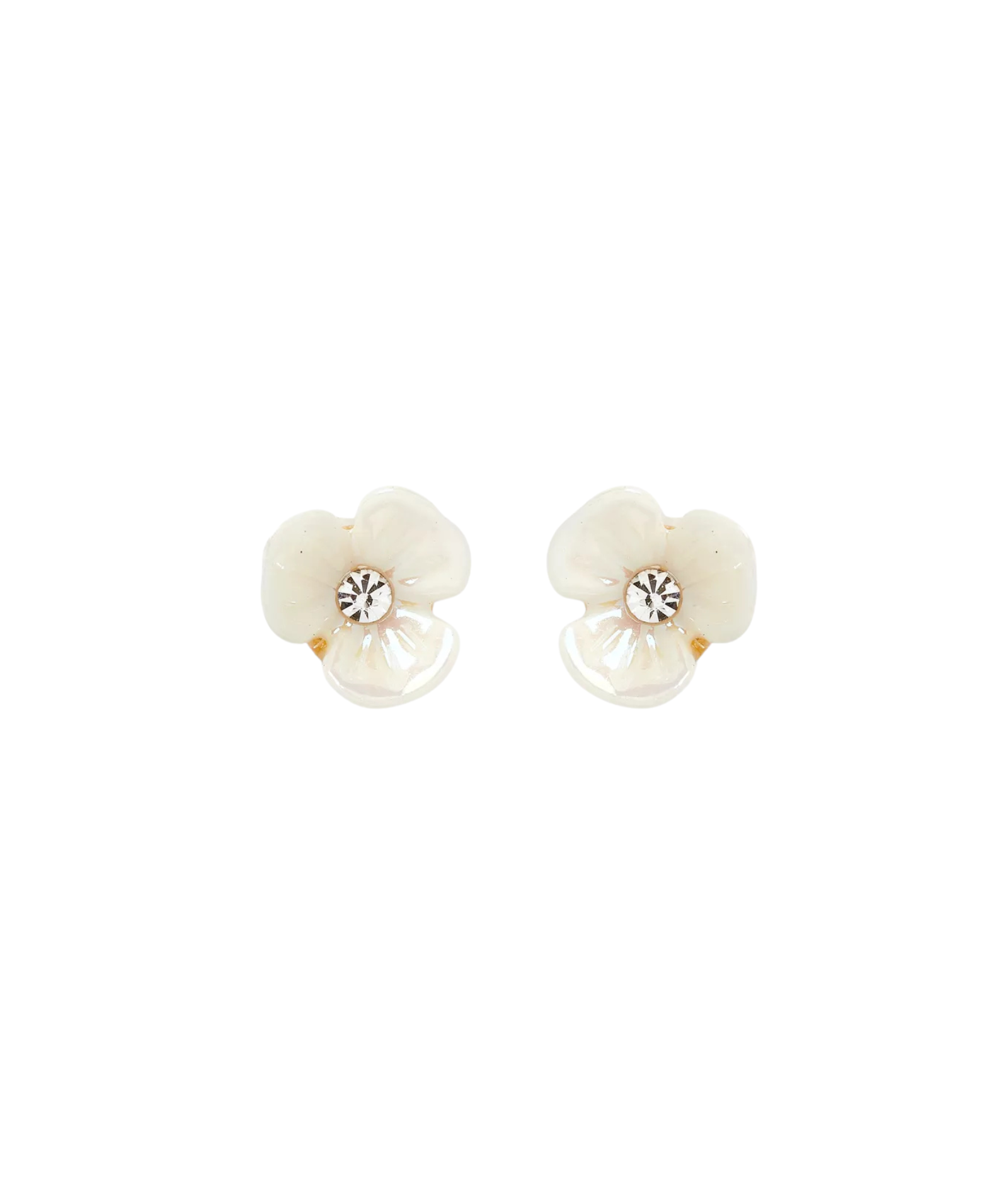 TAI Tiny Iridescent Flower Studs