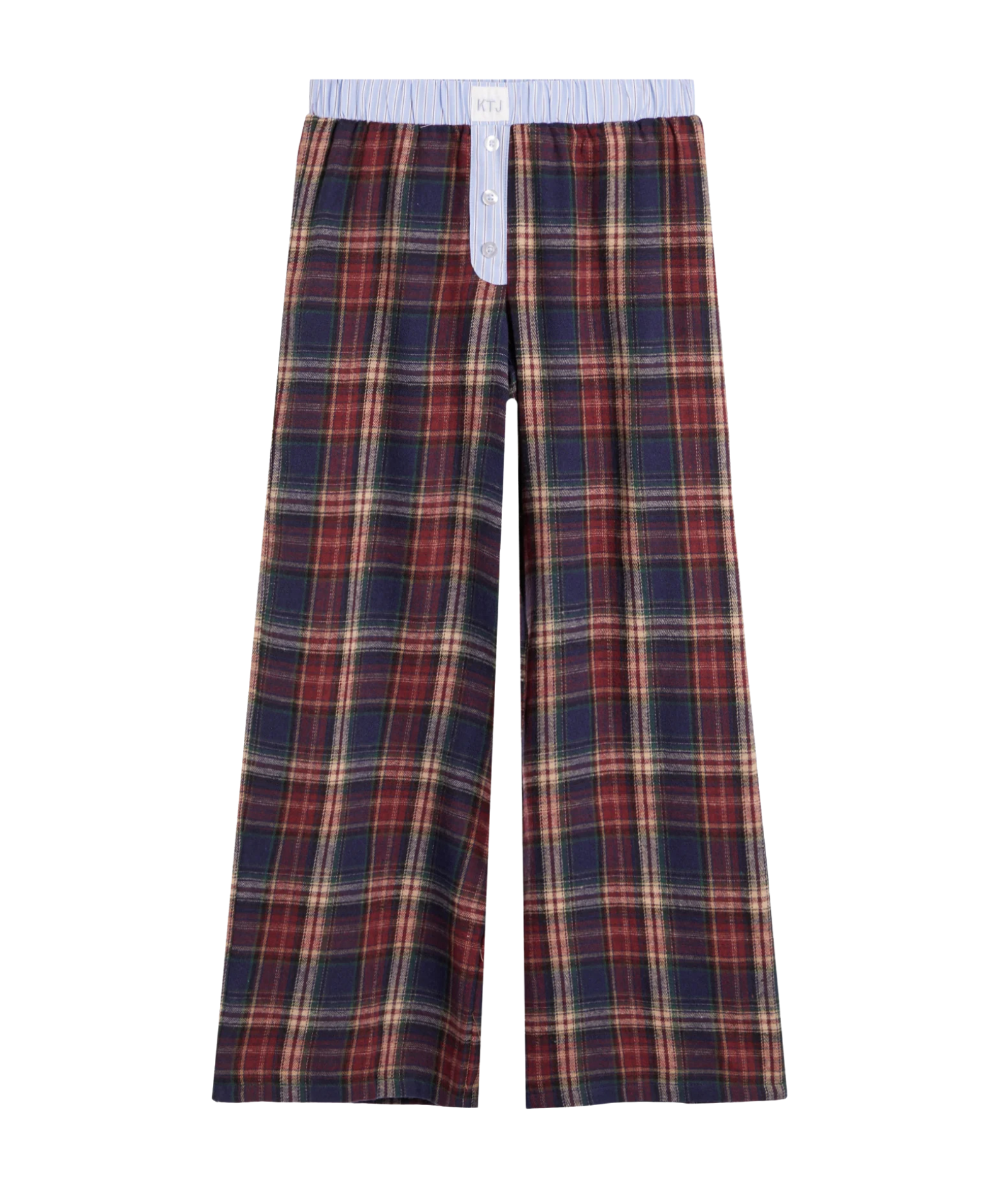 Katie J NYC Girls Bree Plaid Flannel Lounge Pants
