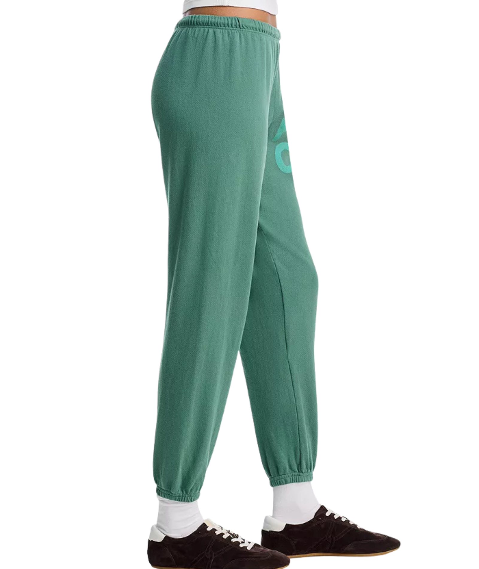 FREECITY Women Large Sweatpants Eat Green Womens Casual Bottoms FREECITY