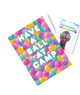 Sticker Beans Have a Ball at Camp Card With Sticker Accessories Sticker Beans Multi