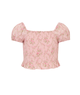 Love Shack Fancy Tween Fabielle Top Spiced Camellia