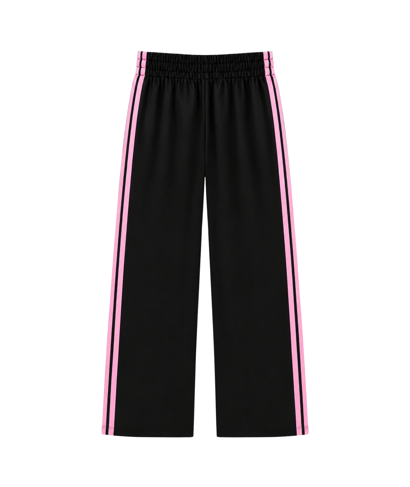 Katie J NYC Girls Jordyn Pants Black/Pale Pink