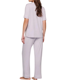 Eberjey Women Gisele Short Sleeve Pants PJ Set Thistle/Ivory Accessories Eberjey