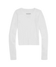 Katie J NYC Girls Updated Livi Long Sleeve Tee Girls Casual Tops Katie J NYC White Y/S (7/8)