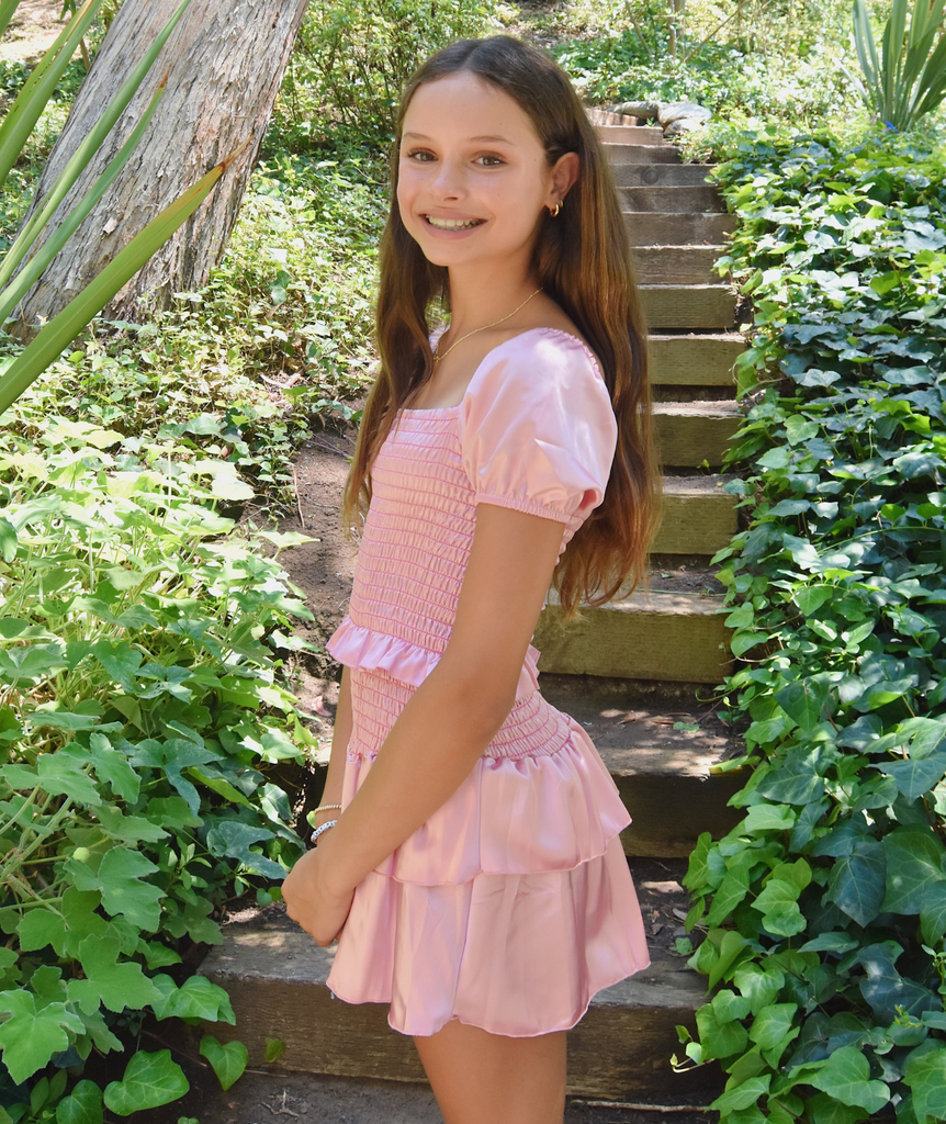 Cheryl Creations Girls Amber Smock Dress Girls Special Dresses Cheryl Creations   