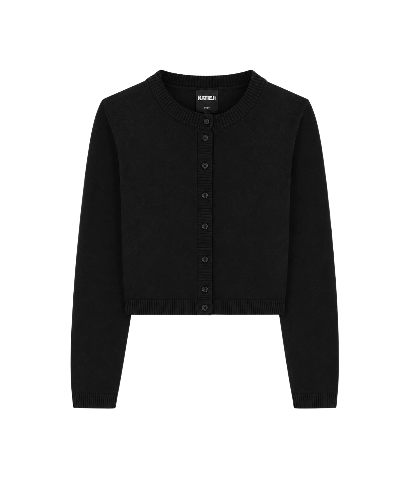 Katie J NYC Girls Nevada Cardigan Girls Casual Tops Katie J NYC Black Y/S (7/8)