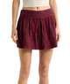 Love Shack Fancy Women Anwen Skirt Faded Merlot