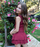 Katie J NYC Girls Dominique Skort Girls Casual Bottoms Katie J NYC