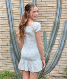 Love Shack Fancy Girls Mosa Dress Snowdrop Blue Girls Casual Dresses Love Shack Fancy