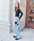 Katie J NYC Girls Avanil Long Sleeve Mesh Top Girls Special Tops Katie J NYC