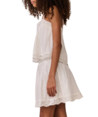 Love Shack Fancy Girls Brynlynn Top White Girls Casual Tops Love Shack Fancy