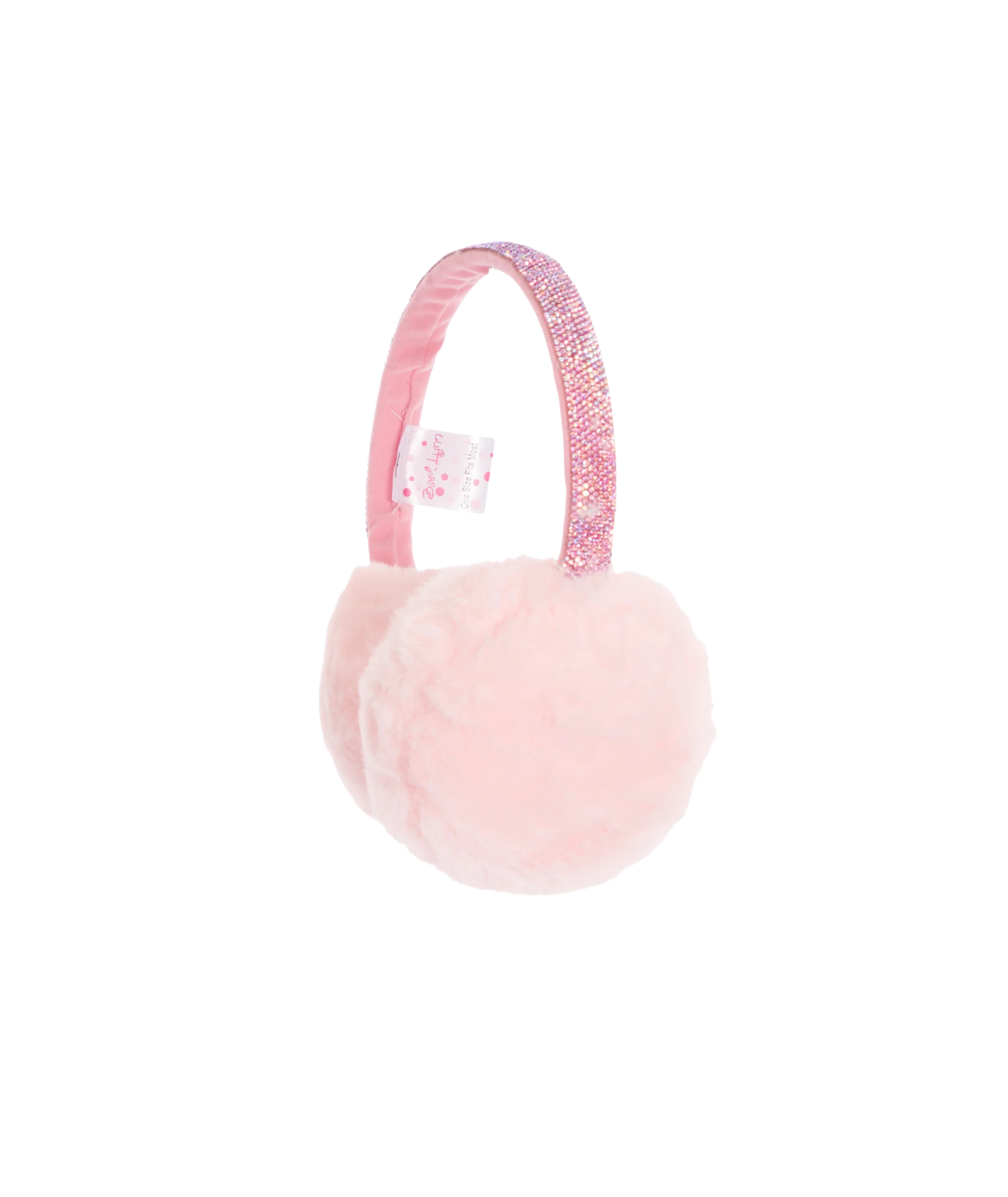 Bari Lynn Adjustable Ear Muffs Fully Crystallized Top