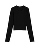 Katie J NYC Girls Updated Livi Long Sleeve Tee Girls Casual Tops Katie J NYC Black Y/S (7/8)