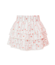 Love Shack Fancy Tween Billie Skirt Poppy Red Girls Casual Bottoms Love Shack Fancy Floral Y/S (7/8)