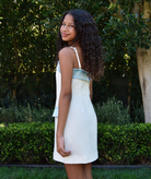 Katie J NYC Girls White/Baby Blue Ember Dress Girls Special Dresses Katie J NYC