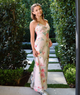 Katie J NYC Juniors Pink Floral Cierra Maxi Dress Distressed/seasonal womens Katie J NYC Floral Juniors/Women XS