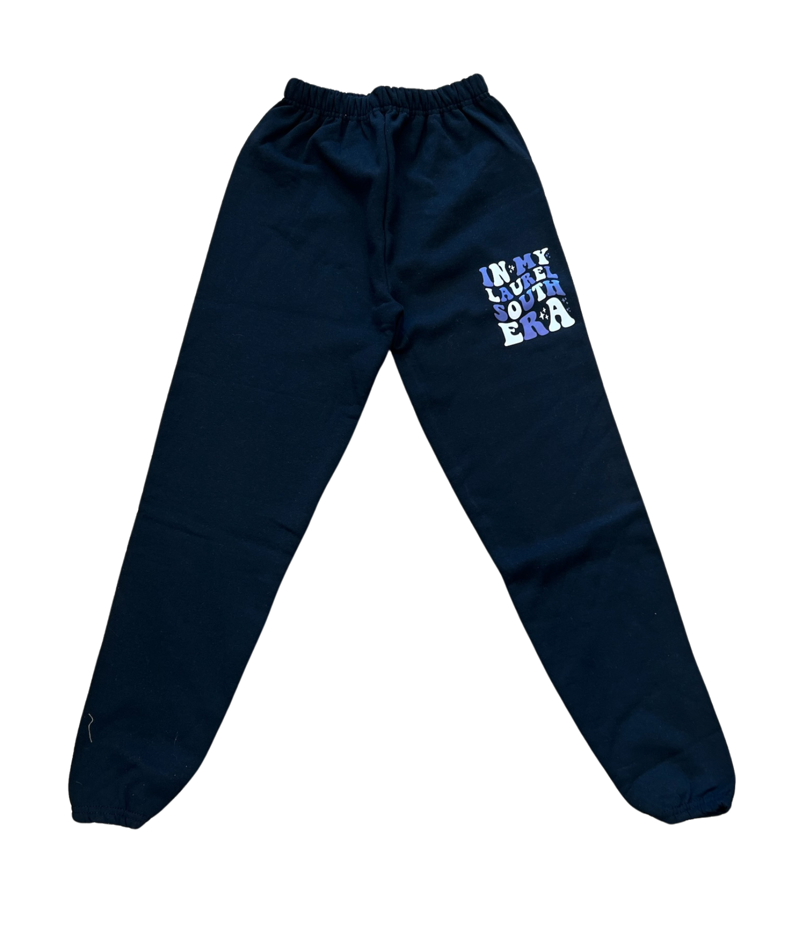 Girls Laurel South Era Black Camp Sweatpants Girls Casual Bottoms Frankie's Exclusives Black Y/S (6/8)
