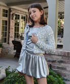 FBZ Girls North Sequin Jacket Girls Special Tops FBZ Flowers By Zoe