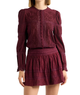 Love Shack Fancy Women Casetta Top Faded Merlot