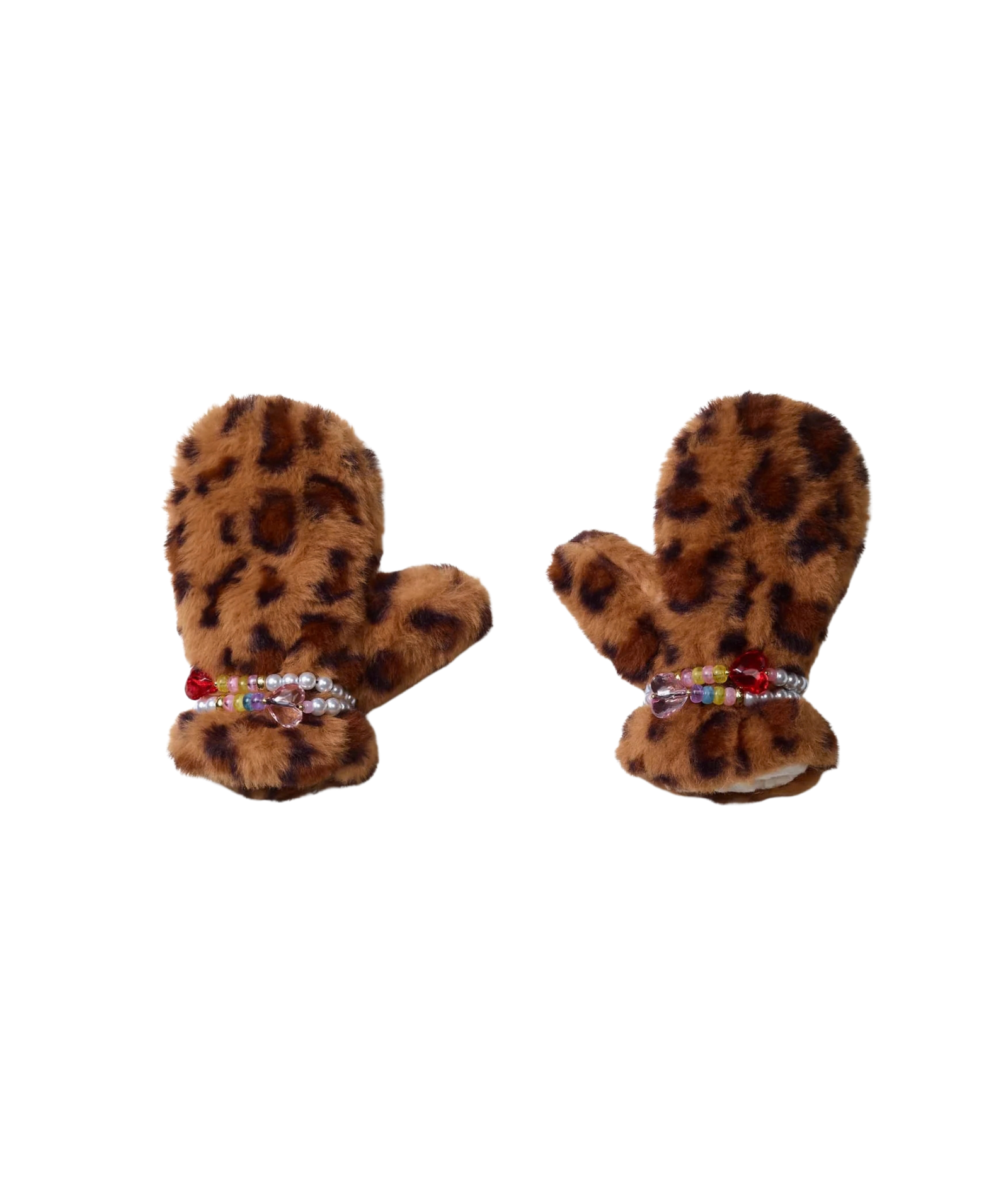 Super Smalls Jungle Jeweled Mittens Accessories Super Smalls Animal Print One Size Fits Most (Y/7-Y/14)