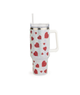 Large Bling Bling Tumbler Hearts Accessories Frankie's Exclusives Red