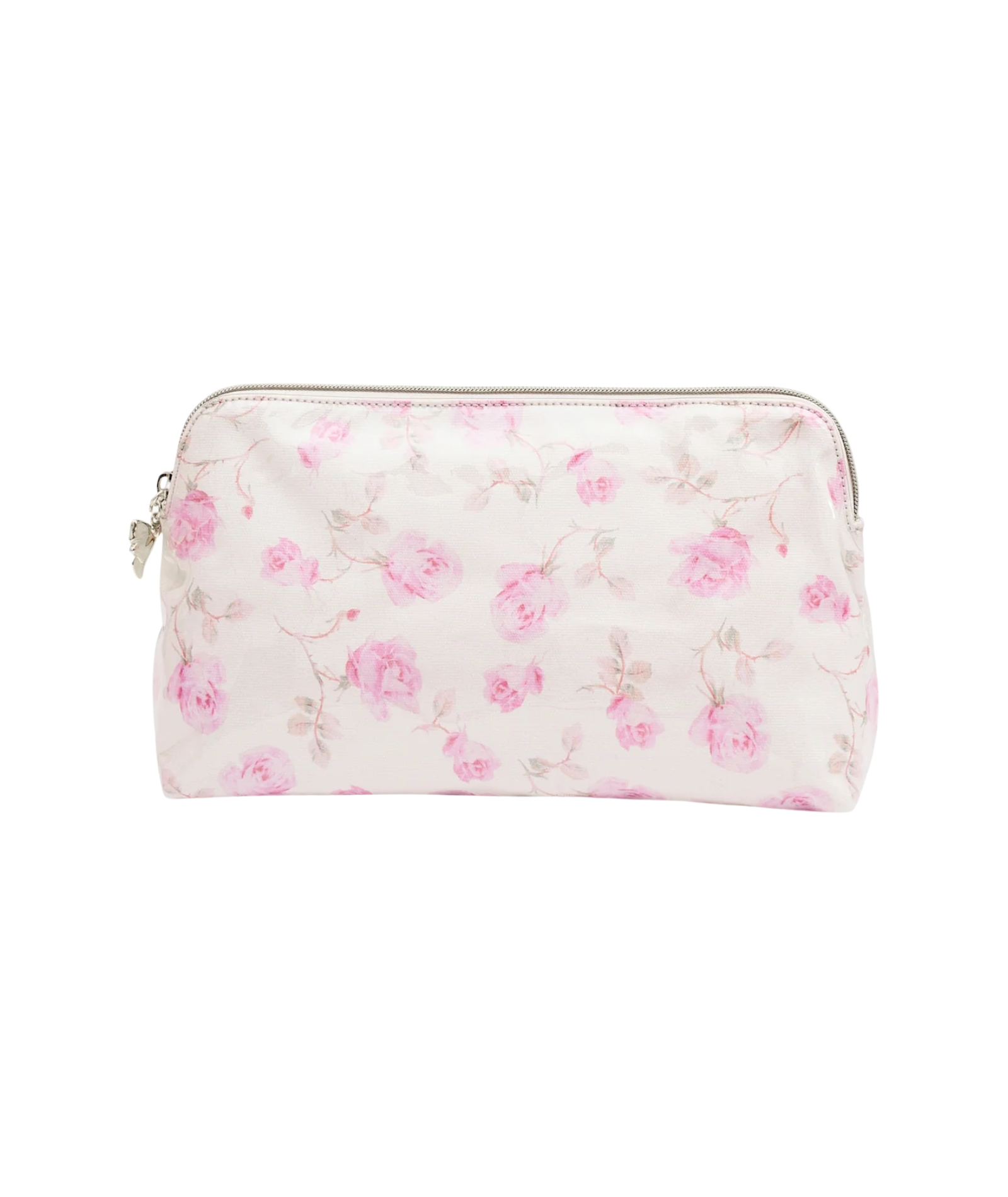 Love Shack Fancy Women Medium Travel Pouch Sterling Dusk Accessories Love Shack Fancy Floral