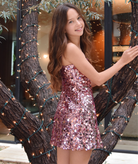 Katie J NYC Girls Robin Sequin Dress Girls Special Dresses Katie J NYC