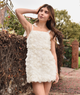 Katie J NYC Girls Bonnie Roses Dress Girls Casual Dresses Katie J NYC Cream Y/S (7/8)