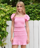 Katie J NYC Girls Laila Dress Girls Casual Dresses Katie J NYC Light Pink Y/S (7/8)