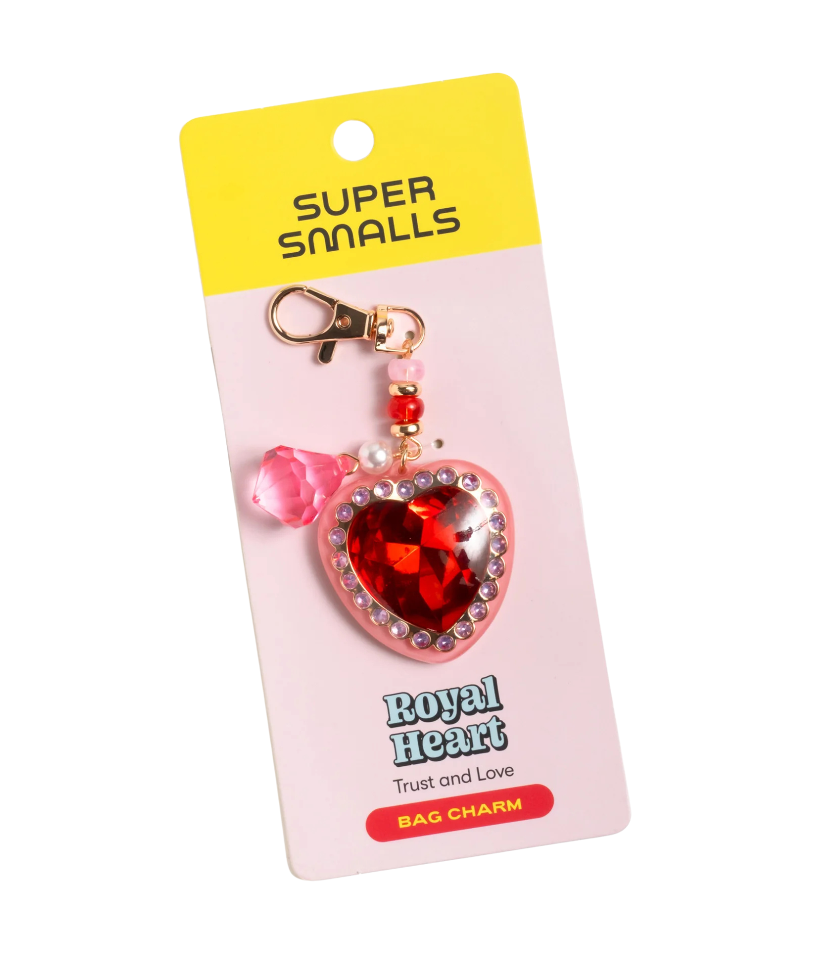 Super Smalls Royal Heart Bag Charm Accessories Super Smalls