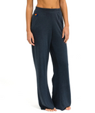 Aviator Nation Women Wide Leg Pocket Sweatpants Charcoal Womens Casual Bottoms Aviator Nation