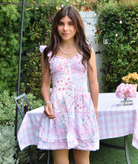 FBZ Girls Bree Print Gauze Dress Girls Casual Dresses FBZ Flowers By Zoe