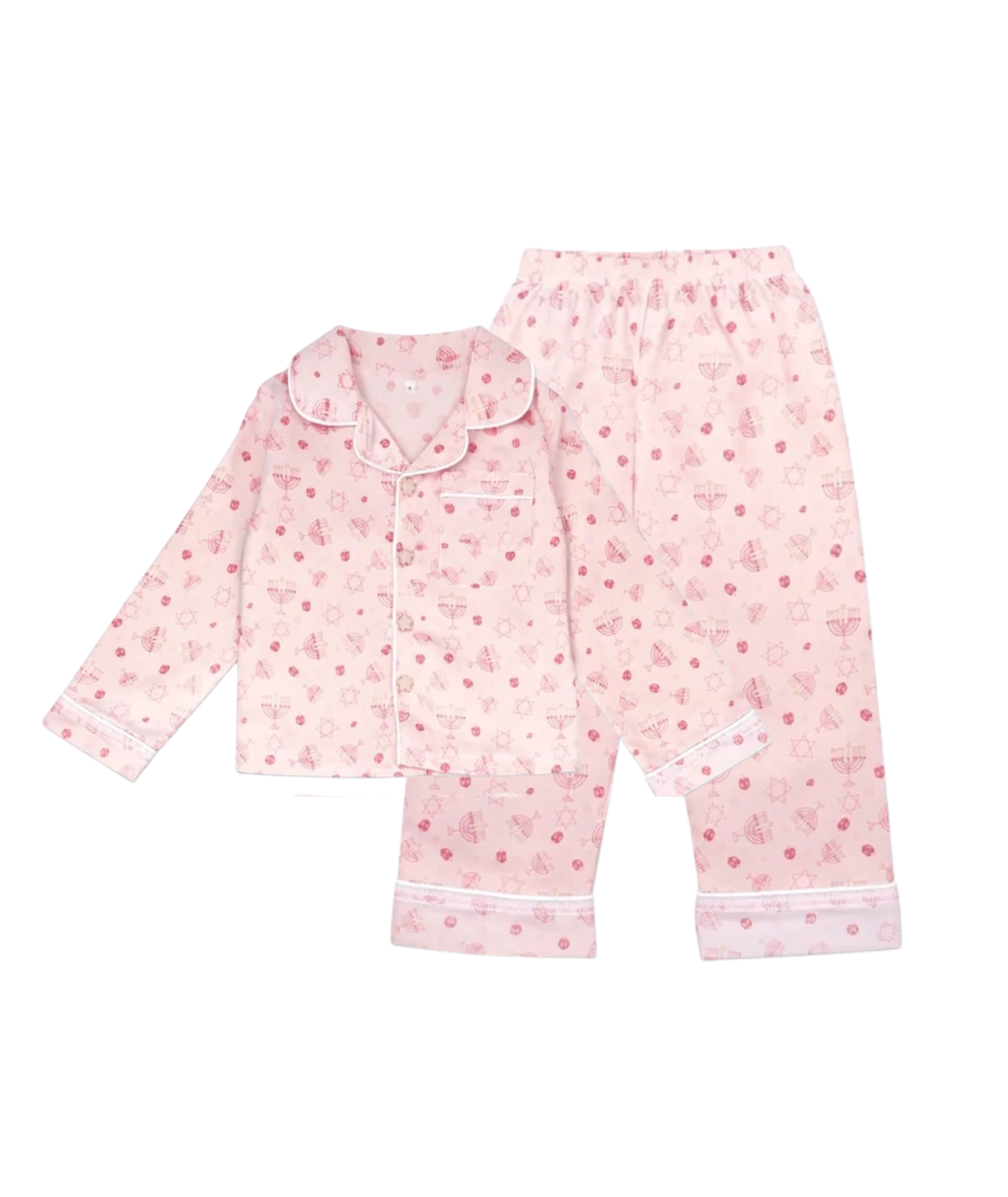 Mini Dreamers Girls Festival of Lights Silky Set