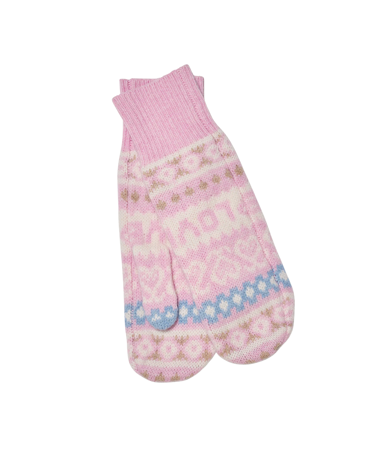 Love Shack Fancy Women Marnella Mittens Peach Dream Accessories Love Shack Fancy Multi Juniors/Women One Size Fits Most