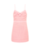 Love Shack Fancy Tween Kitt Dress Pink Hibiscus