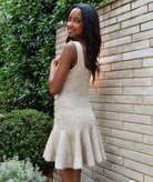 Love Shack Fancy Women Sarajane Dress Honey Gold Womens Casual Dresses Love Shack Fancy