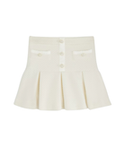 Katie J NYC Girls Hattie Matte Quilted Pleated Skirt Girls Special Bottoms Katie J NYC